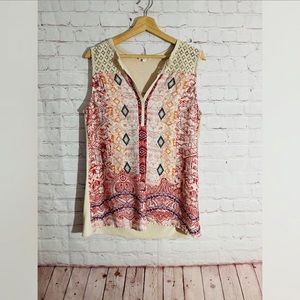Weston Boho Printed‎ Tank Top